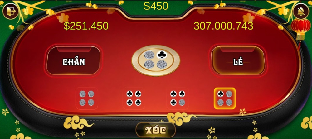 Xóc đĩa 3D Ae888 2 Giao diện cơ bản nhưng rất bắt mắt tại sảnh game Ae888