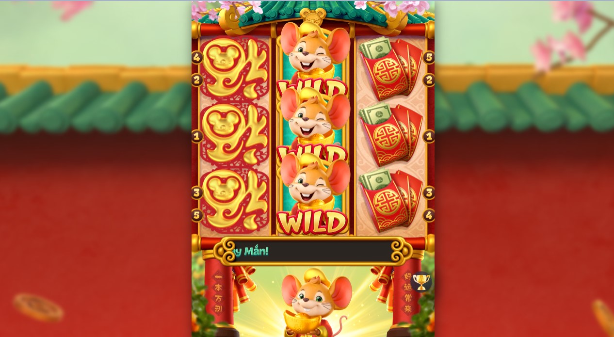 Nổ hũ Chuột may mắn Ae888 2 Slot Nổ hũ Chuột may mắn sở hữu bộ sưu tập biểu tượng đa dạng
